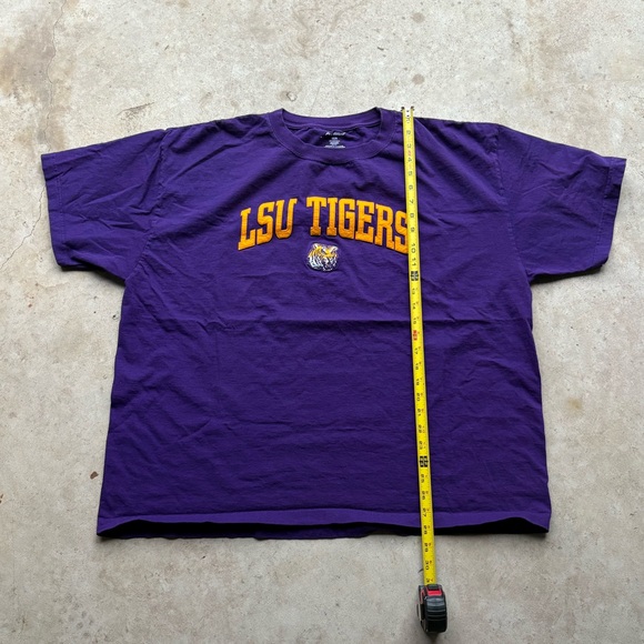 LSU Tigers purple cotton T-shirt - Picture 5 of 6